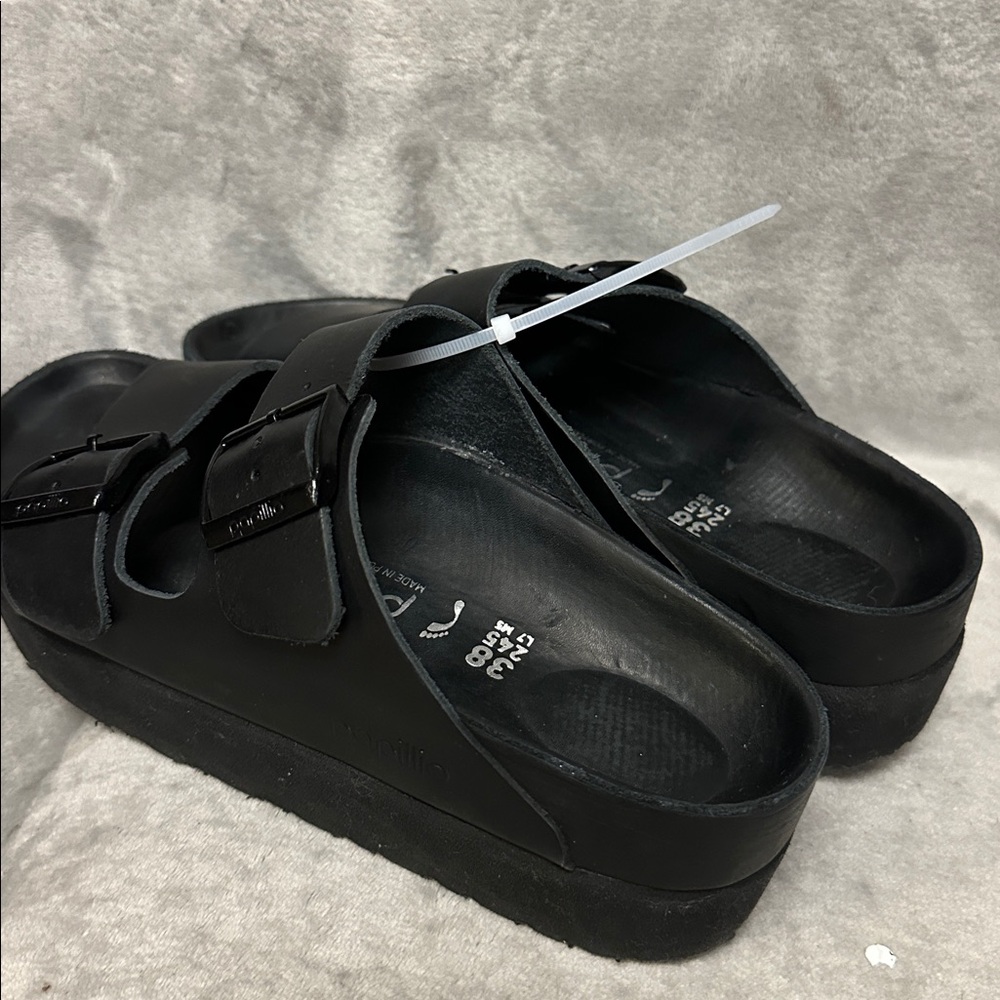 Birkenstock Papillio  Arizona Exquisite Chunky Slide Sandals Size 38 - Picture 5 of 8